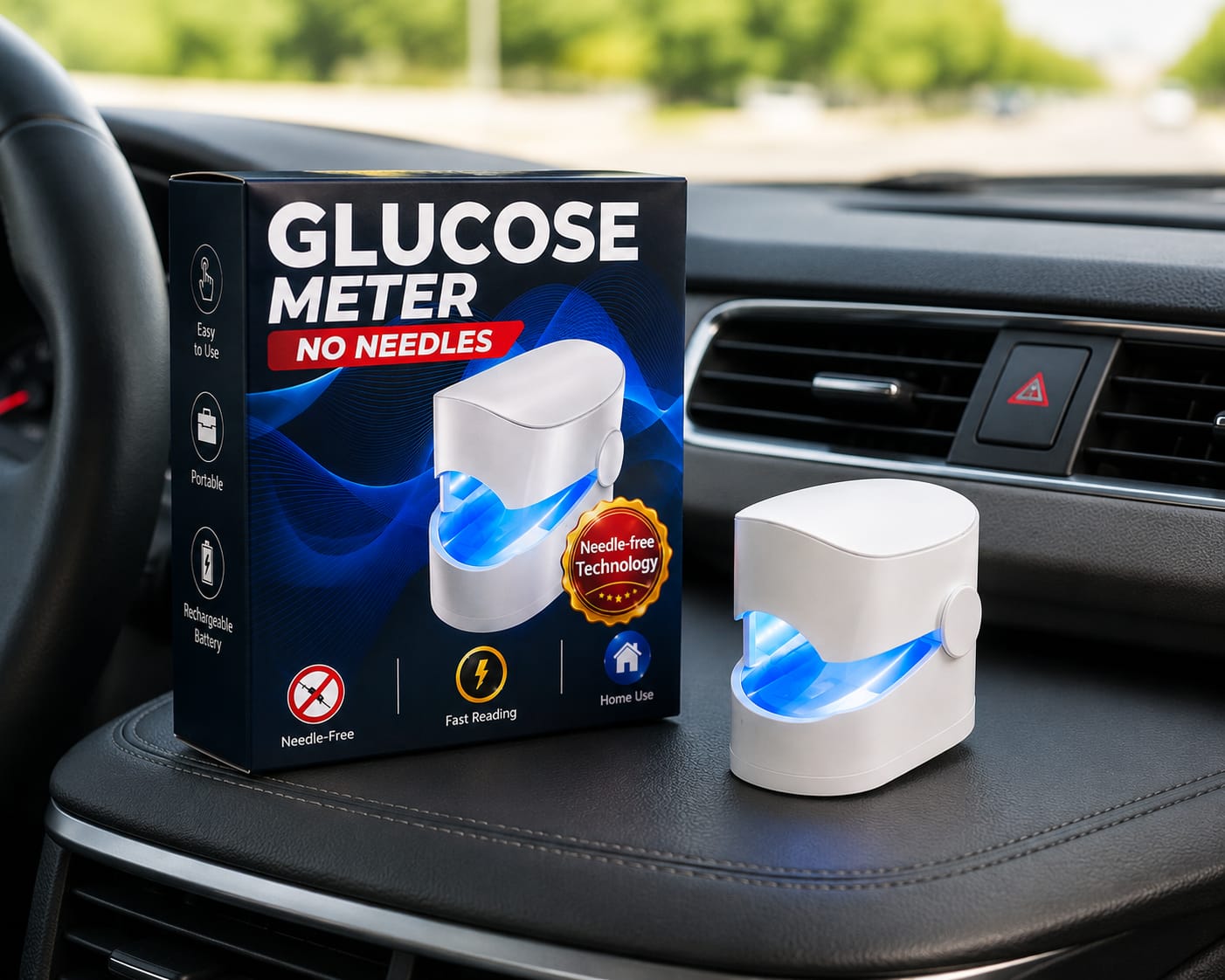 EasyGluco™ – Monitorizare Glicemie Fără Ace