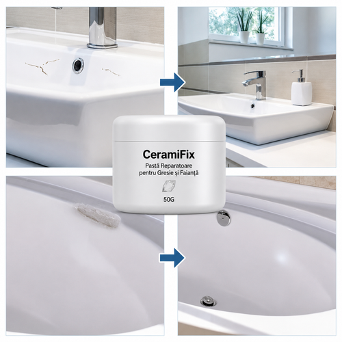 CERAMIFIX-Pastă Reparatoare pentru Gresie și Faianță
