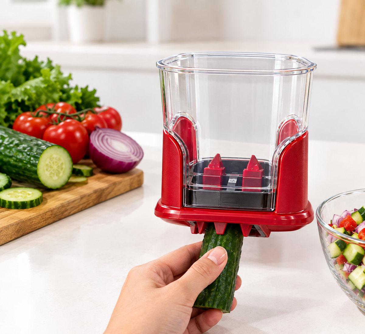 🥗 FreshChop™ – Tocător Multifuncțional