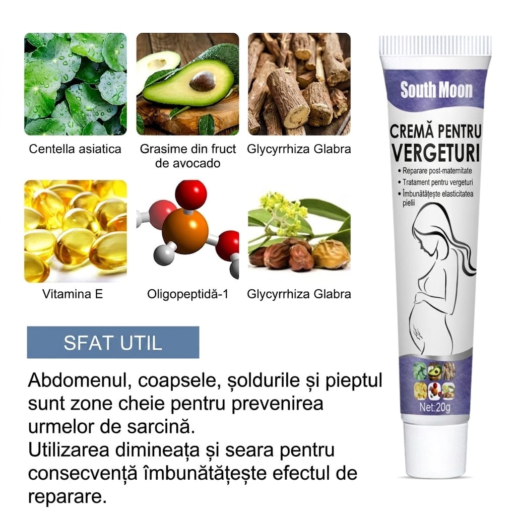 Crema Vergeturi – Elasticitate & Fermitate Rapidă™